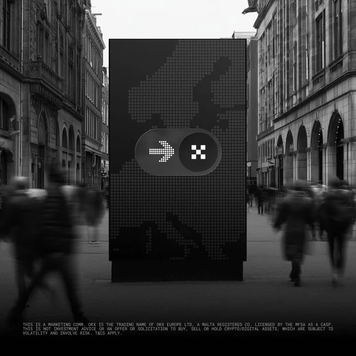 OKX MiCA campaign asset: Street OOH