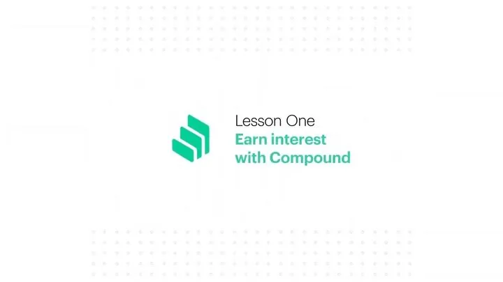 Coinbase Earn lesson: Earn Interest with Compound